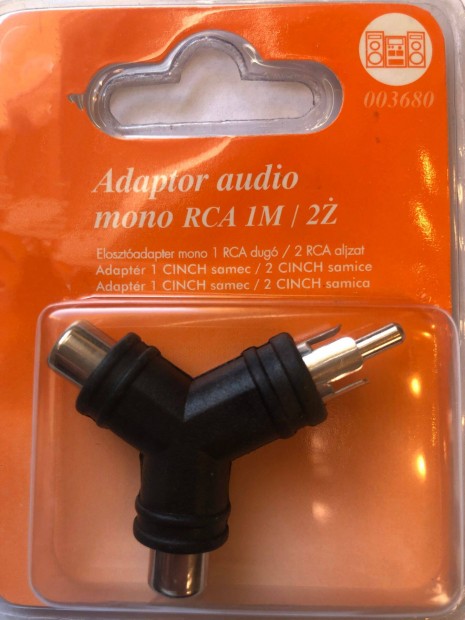 RCA Y audi talakt, eloszt [1 dug 2 alj], vadonatj